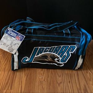 NWT Vintage Jacksonville Jaguars NFL Duffel Bag